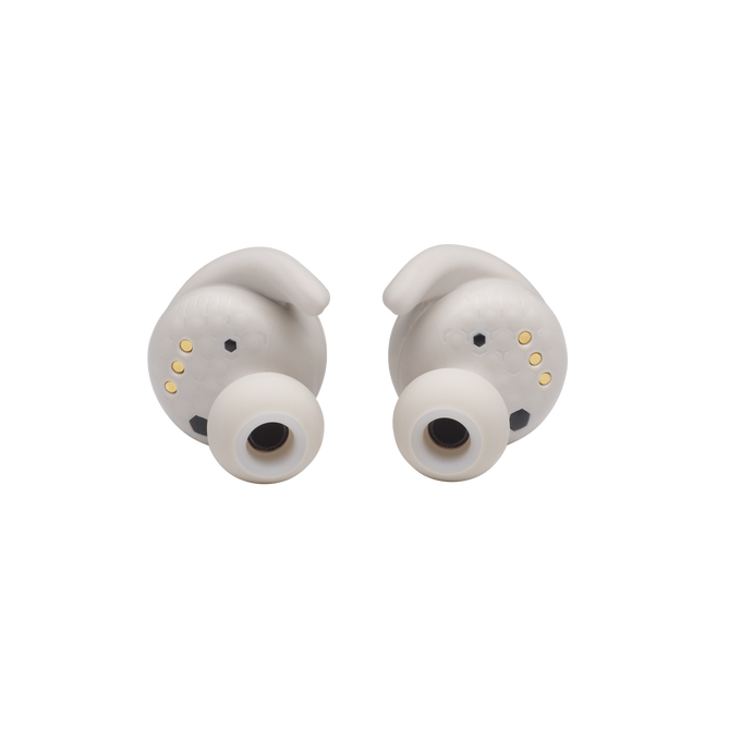 JBL Reflect Mini NC - White - Waterproof true wireless Noise Cancelling sport earbuds - Detailshot 2 image number null